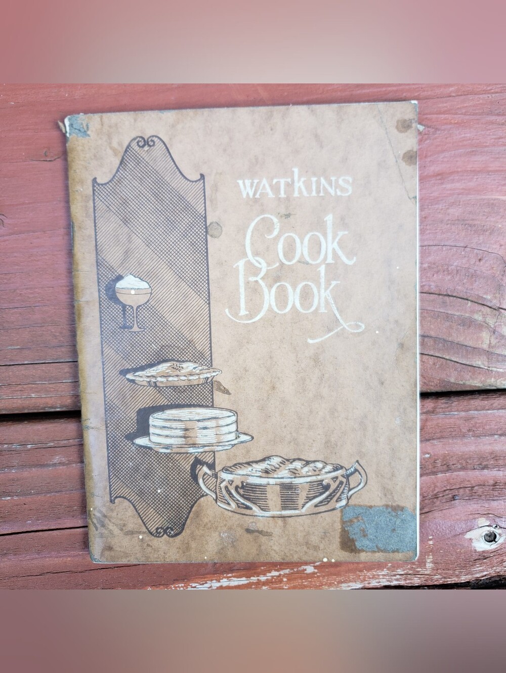 Watkins Cook Book - Copyright 1925 - Paperback - Worn/Loved